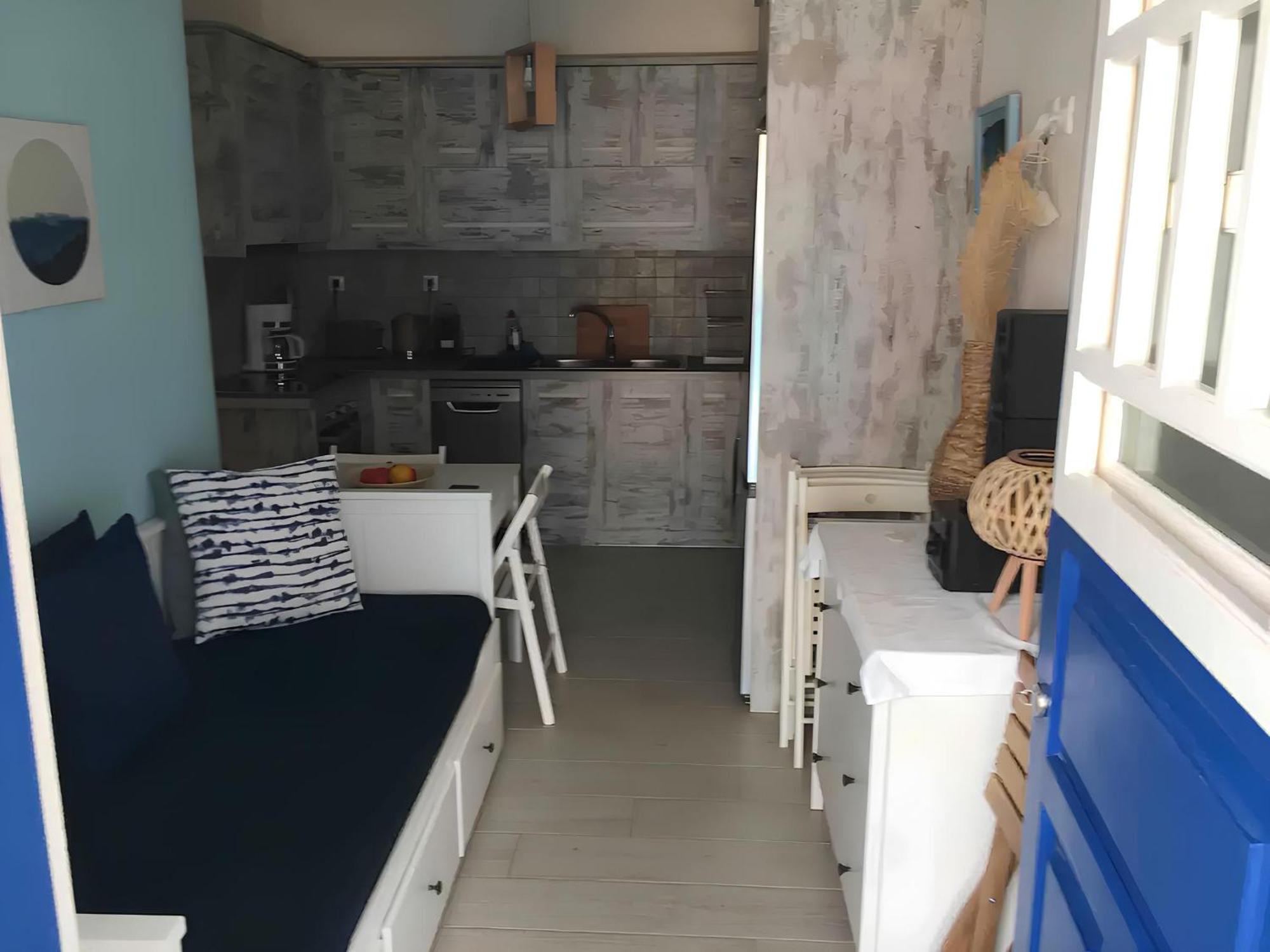 Cozy Studio In Beautiful Apollonas Beach Naxos Apólon Kültér fotó