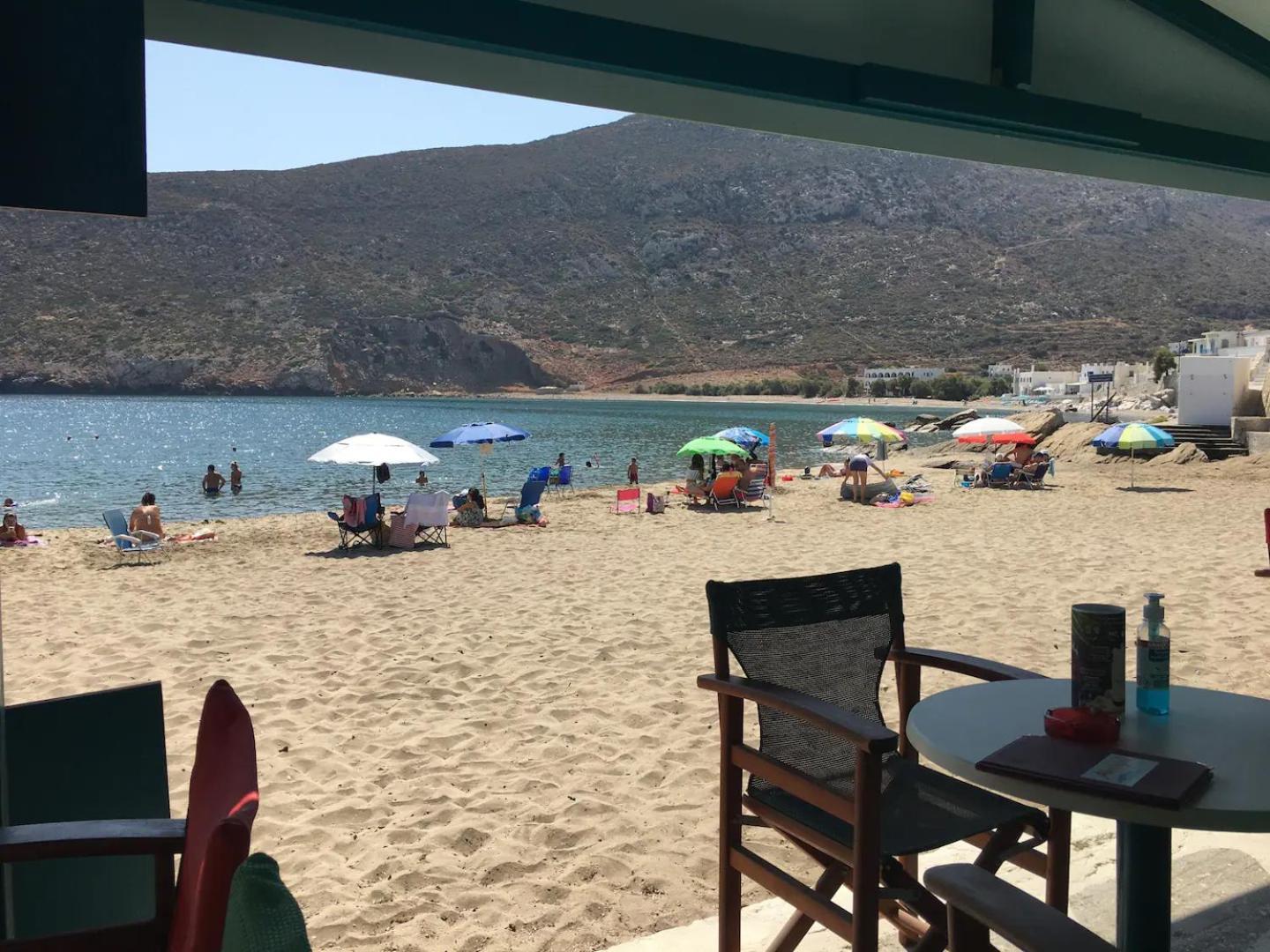 Cozy Studio In Beautiful Apollonas Beach Naxos Apólon Kültér fotó